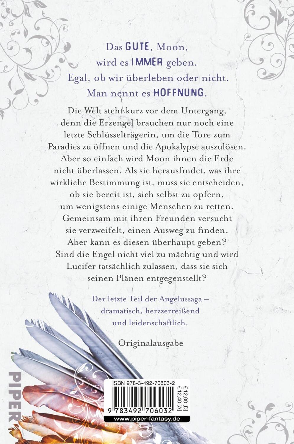 Rückseite: 9783492706032 | Buch der Engel | Die Angelussaga 3 | Marah Woolf | Taschenbuch | 2019