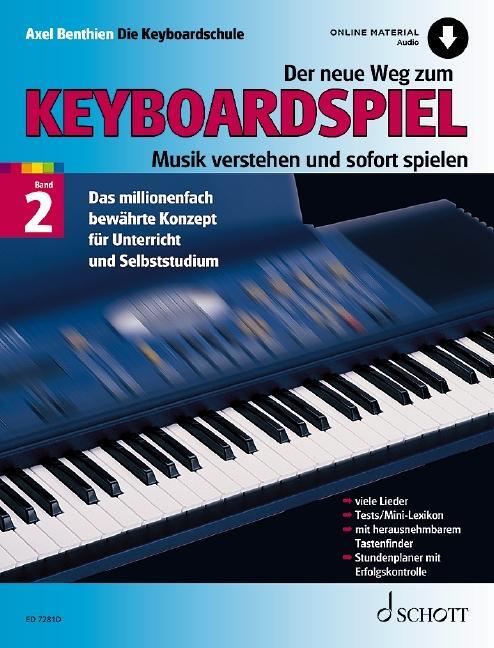 Cover: 9783795725273 | Der neue Weg zum Keyboardspiel. Band 2 | Axel Benthien | Broschüre