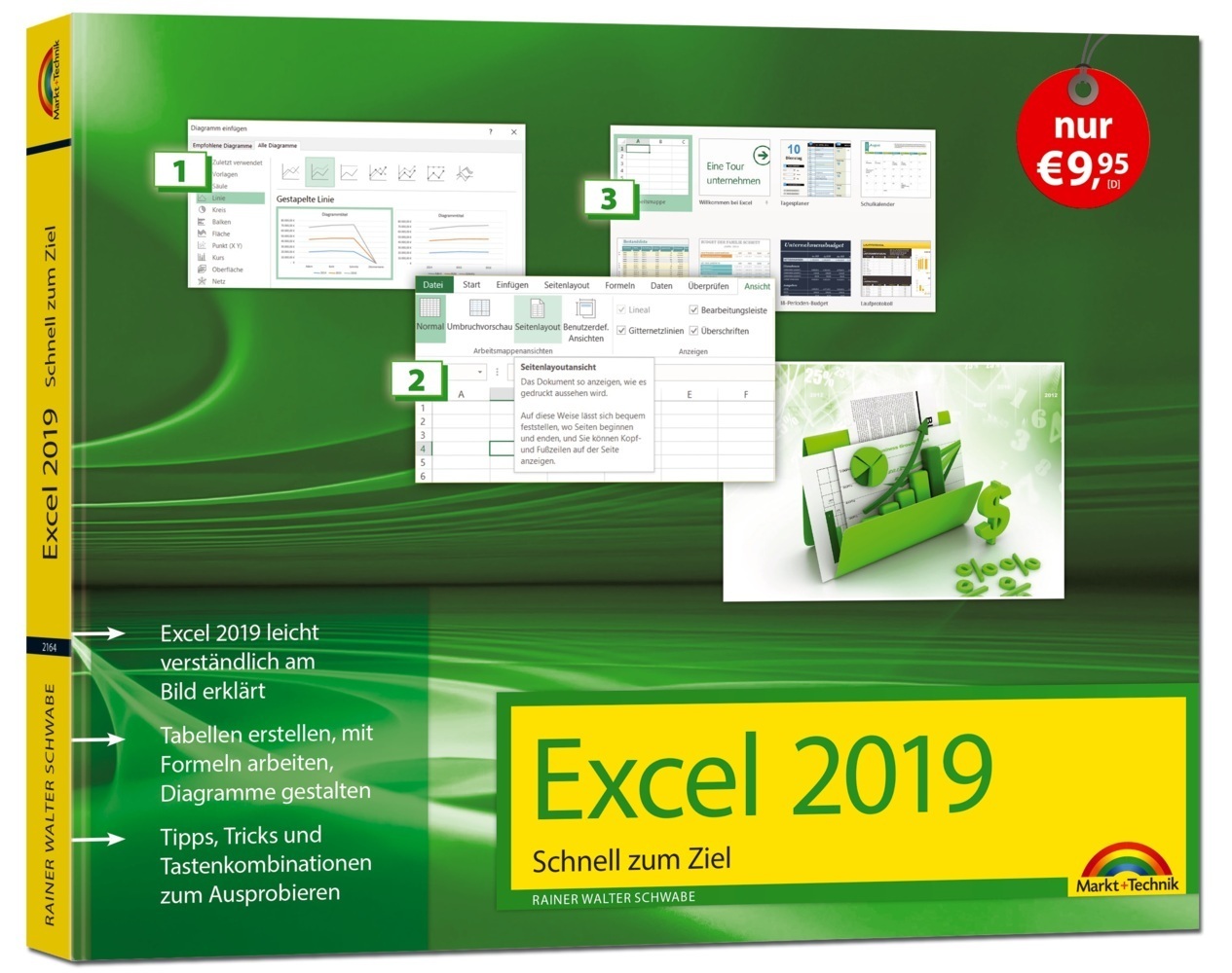 Cover: 9783959821643 | Excel 2019 - Schnell zum Ziel | Rainer W. Schwabe | Taschenbuch | 2019
