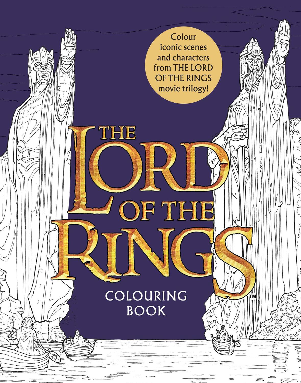 Cover: 9780008713409 | The Lord of the Rings Movie Trilogy Colouring Book | Tolkien (u. a.)