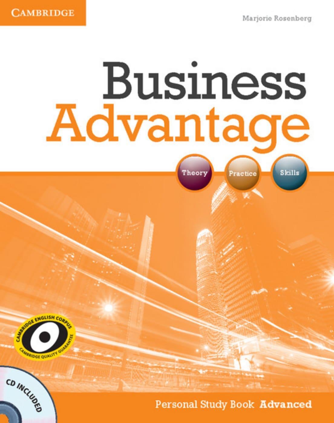 Cover: 9783125028234 | Business Advantage C1-C2. Advanced. Personal Study Book with Audio