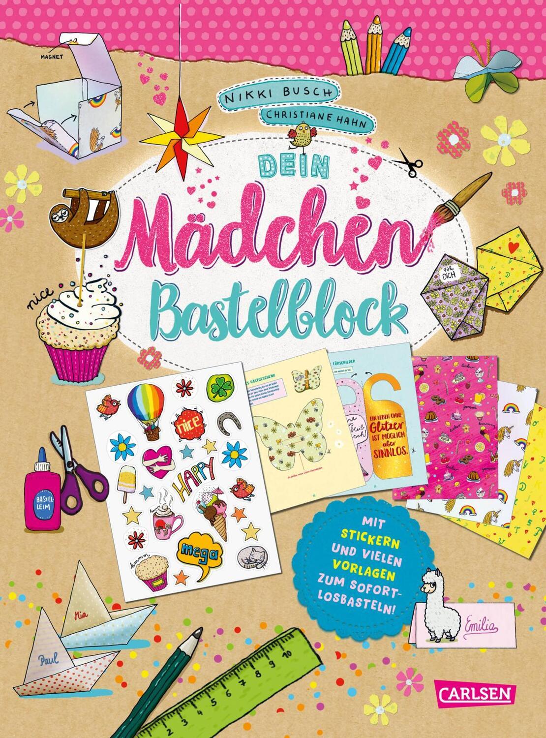 Cover: 9783551173423 | Dein Mädchen-Bastelblock | Nikki Busch | Taschenbuch | 176 S. | 2024