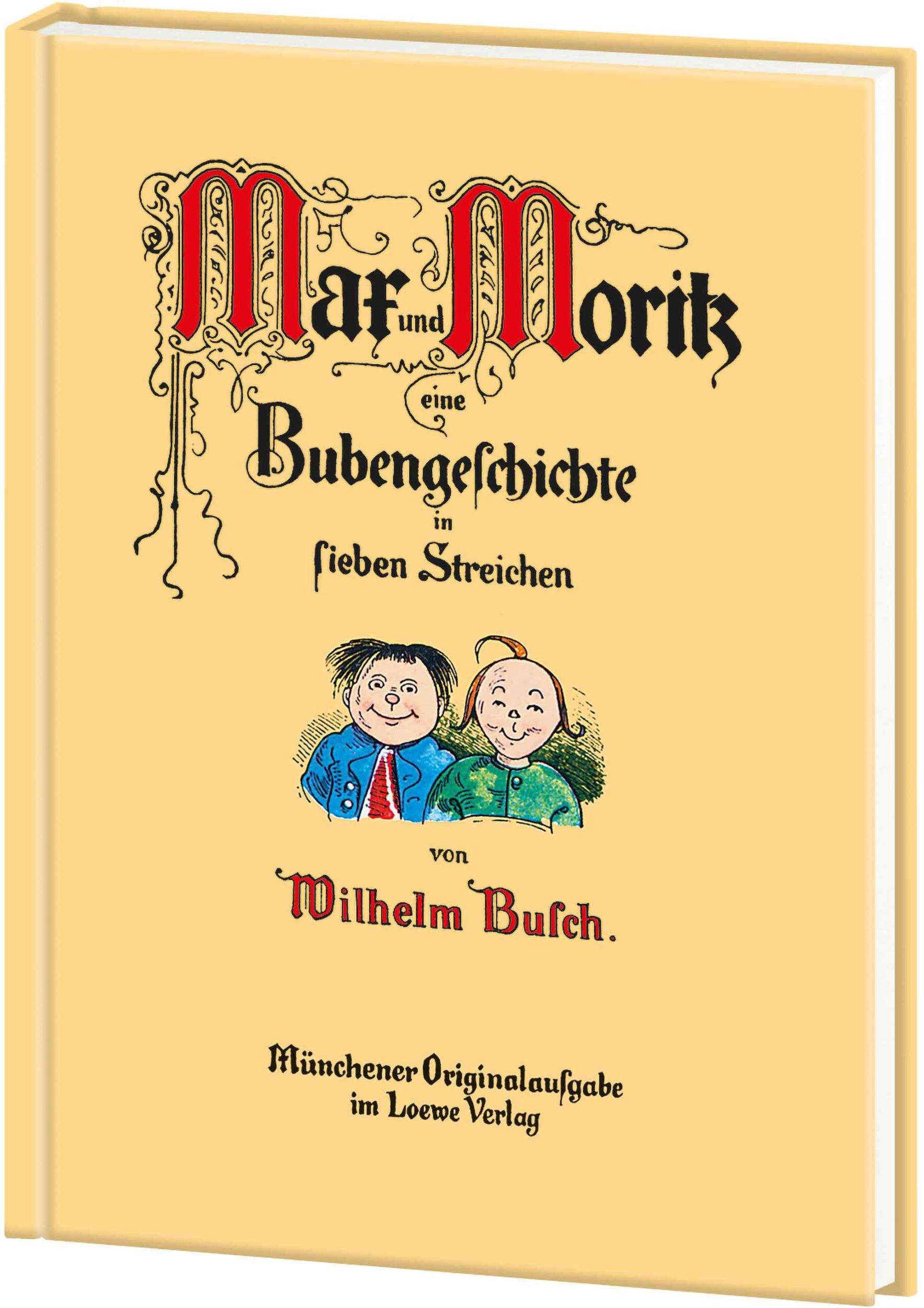 Cover: 9783785518137 | Max und Moritz, eine Bubengeschichte in sieben Streichen | Busch