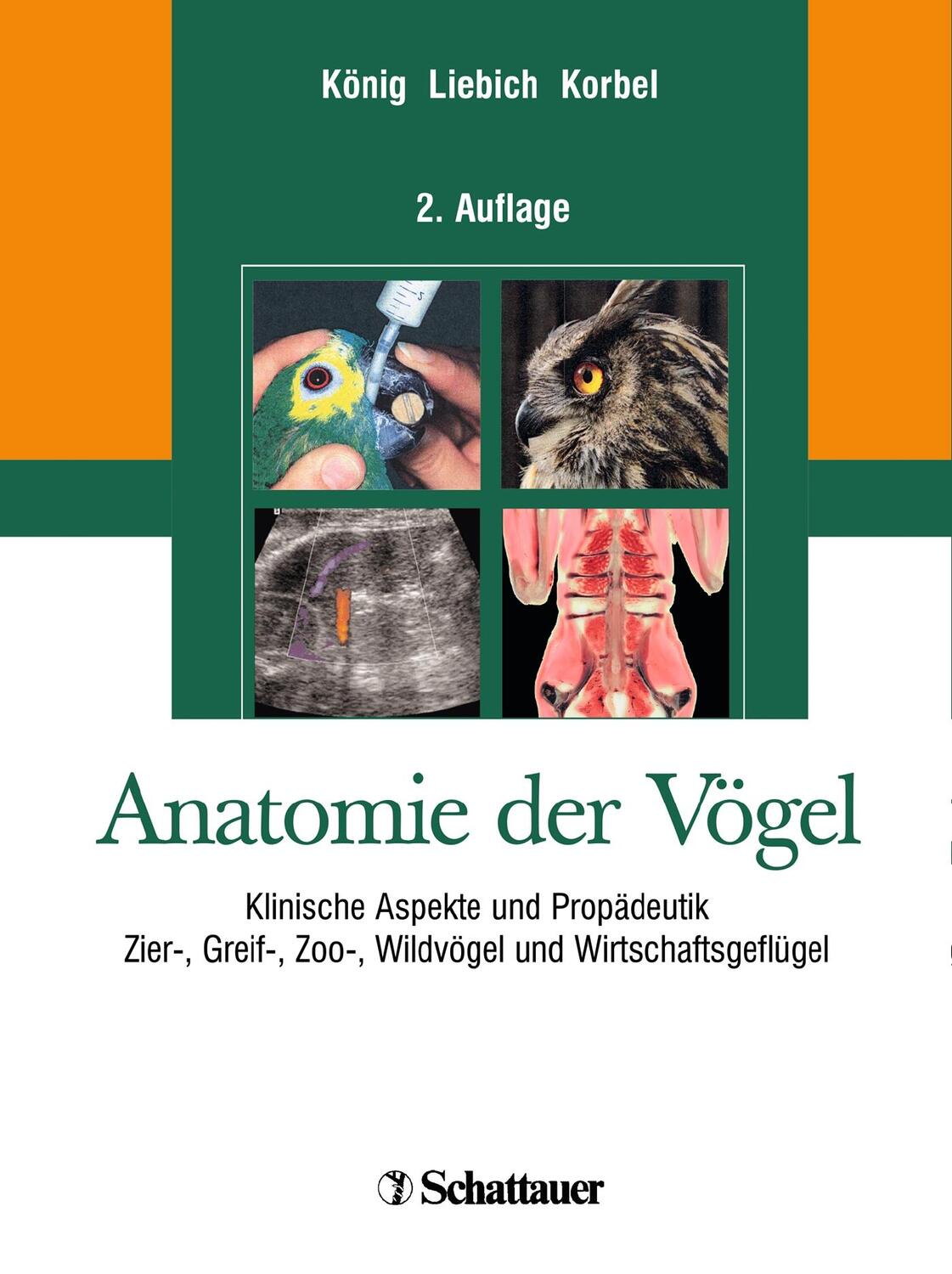Cover: 9783794525782 | Anatomie der Vögel | Horst Erich König (u. a.) | Buch | Deutsch | 2008