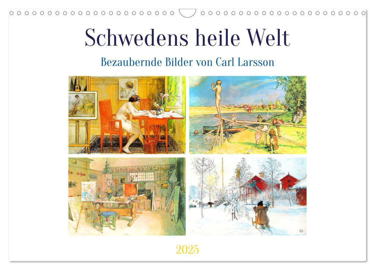 Cover: 9783383867583 | Schwedens heile Welt (Wandkalender 2025 DIN A3 quer), CALVENDO...