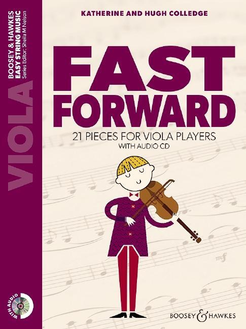 Cover: 9781784543624 | Fast Forward: 21 Pieces for Viola Players Viola Part Only with CD:...