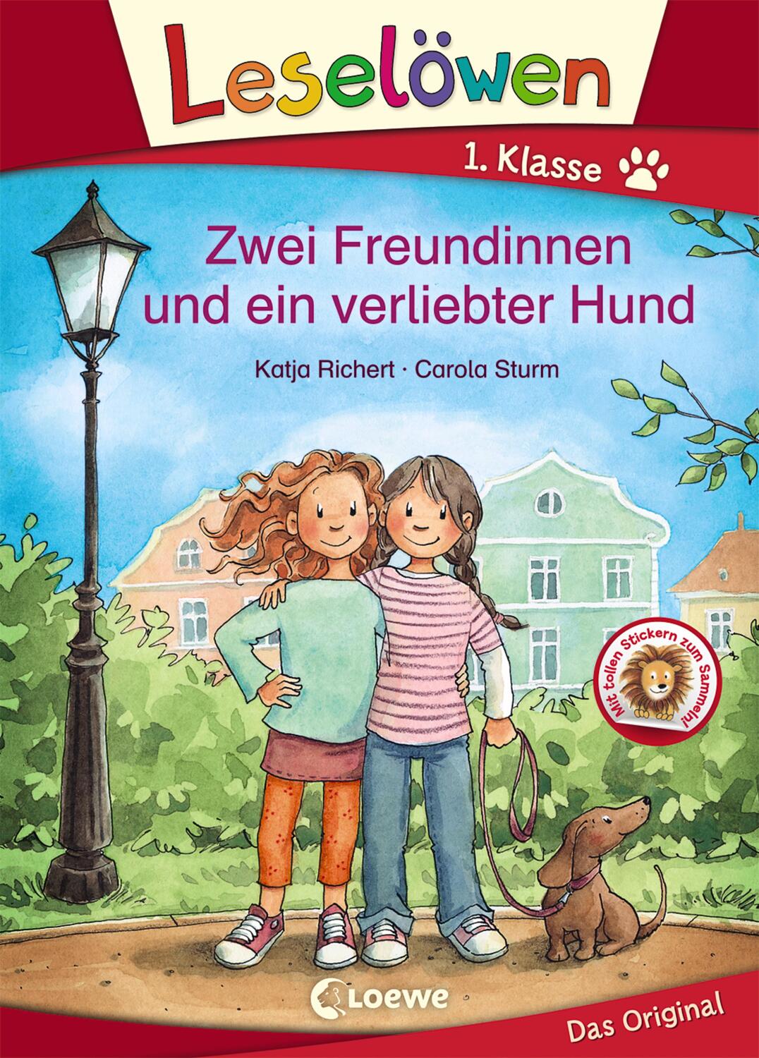 Cover: 9783785586013 | Leselöwen 1. Klasse - Zwei Freundinnen und ein verliebter Hund | Buch