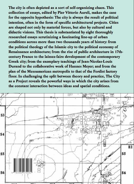 Rückseite: 9783944074061 | The City as a Project | Pier Vittorio Aureli | Taschenbuch | Englisch