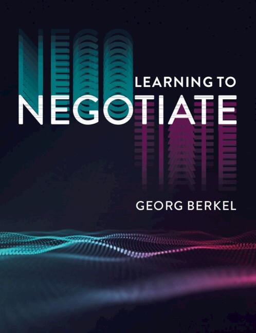 Cover: 9781108811071 | Learning to Negotiate | Georg Berkel | Taschenbuch | Paperback | 2024