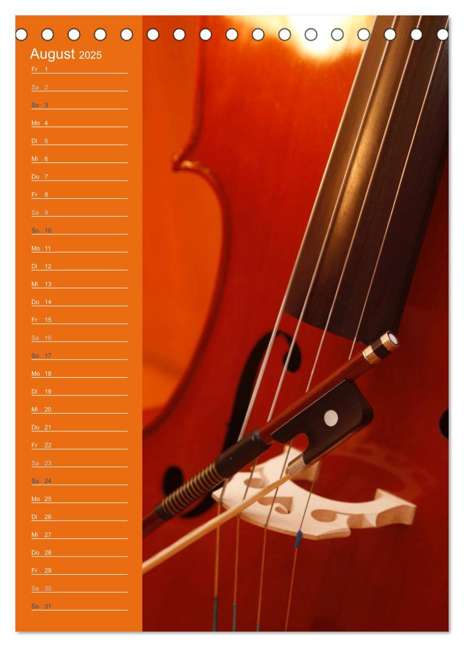 Bild: 9783457009536 | Geliebtes Cello (Tischkalender 2025 DIN A5 hoch), CALVENDO...