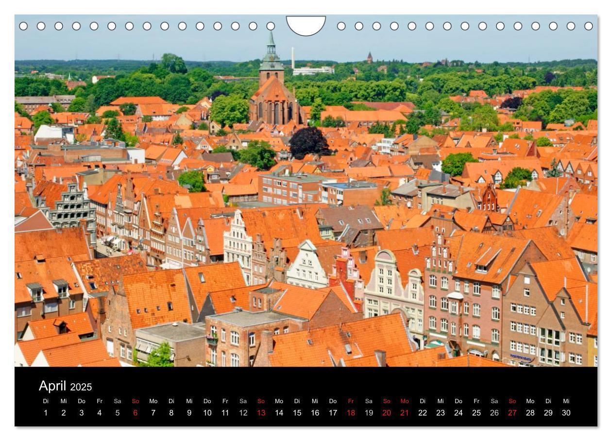 Bild: 9783435791743 | Hansestadt Lüneburg und Lüneburger Heide (Wandkalender 2025 DIN A4...