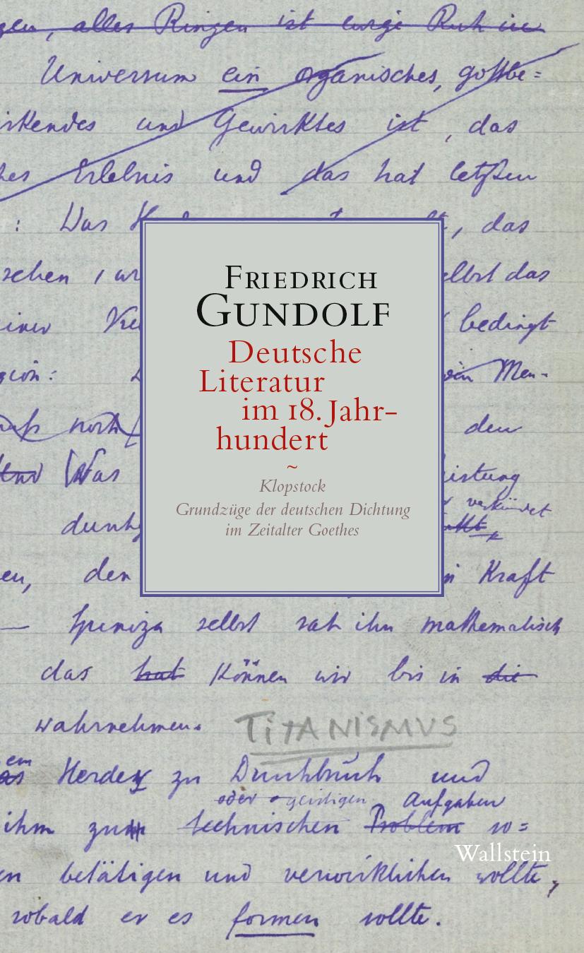 Cover: 9783835353343 | Deutsche Literatur im 18. Jahrhundert | Friedrich Gundolf | Buch