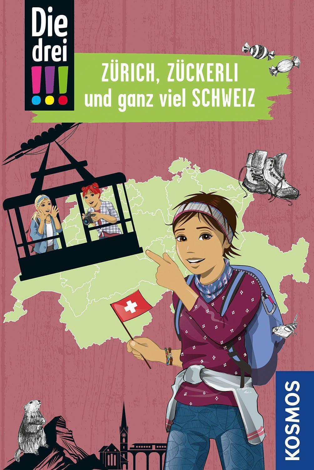 Cover: 9783440175156 | Die drei !!!, Zürich, Zückerli und ganz viel Schweiz | Henriette Wich