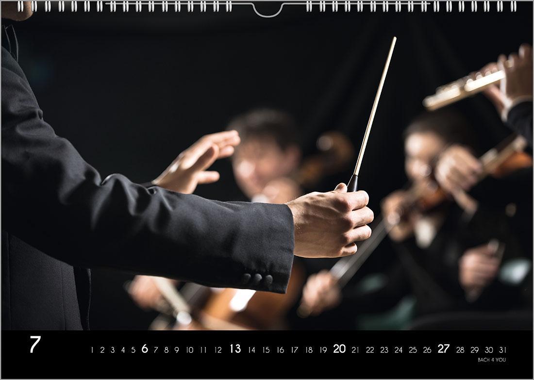 Bild: 9783969030936 | Der Kalender für Klassik-Musik-Freunde, ein Musik-Kalender, 2025,...