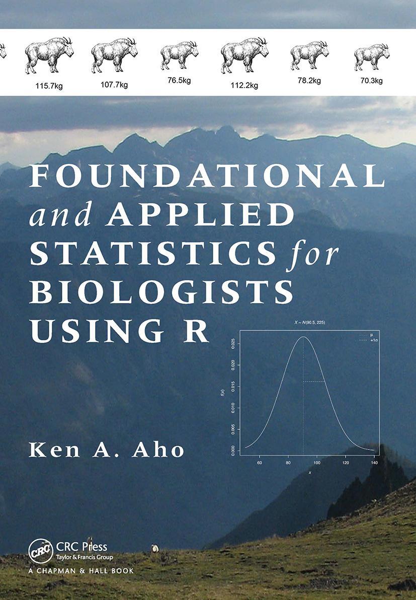 Cover: 9781032477411 | Foundational and Applied Statistics for Biologists Using R | Aho