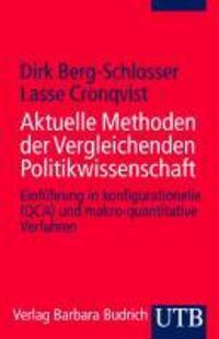 Cover: 9783825235772 | Aktuelle Methoden der Vergleichenden Politikwissenschaft | Taschenbuch