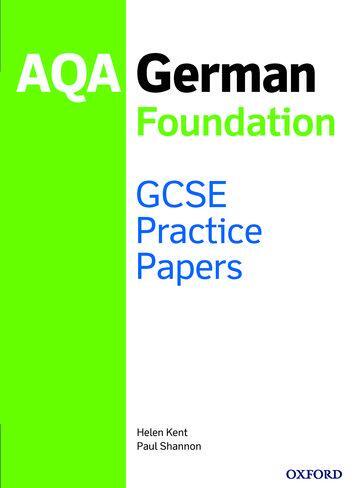 Cover: 9781382006989 | AQA GCSE German Foundation Practice Papers | Helen Kent (u. a.) | Buch