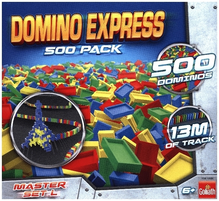 Cover: 8711808810365 | Domino Express 500 Pack | Spiel | Deutsch | 2020 | Goliath
