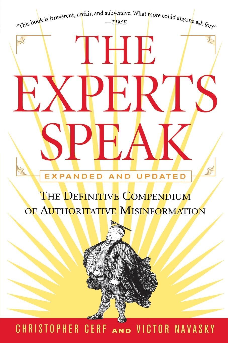 Cover: 9780679778066 | The Experts Speak | Victor S Navasky (u. a.) | Taschenbuch | Paperback