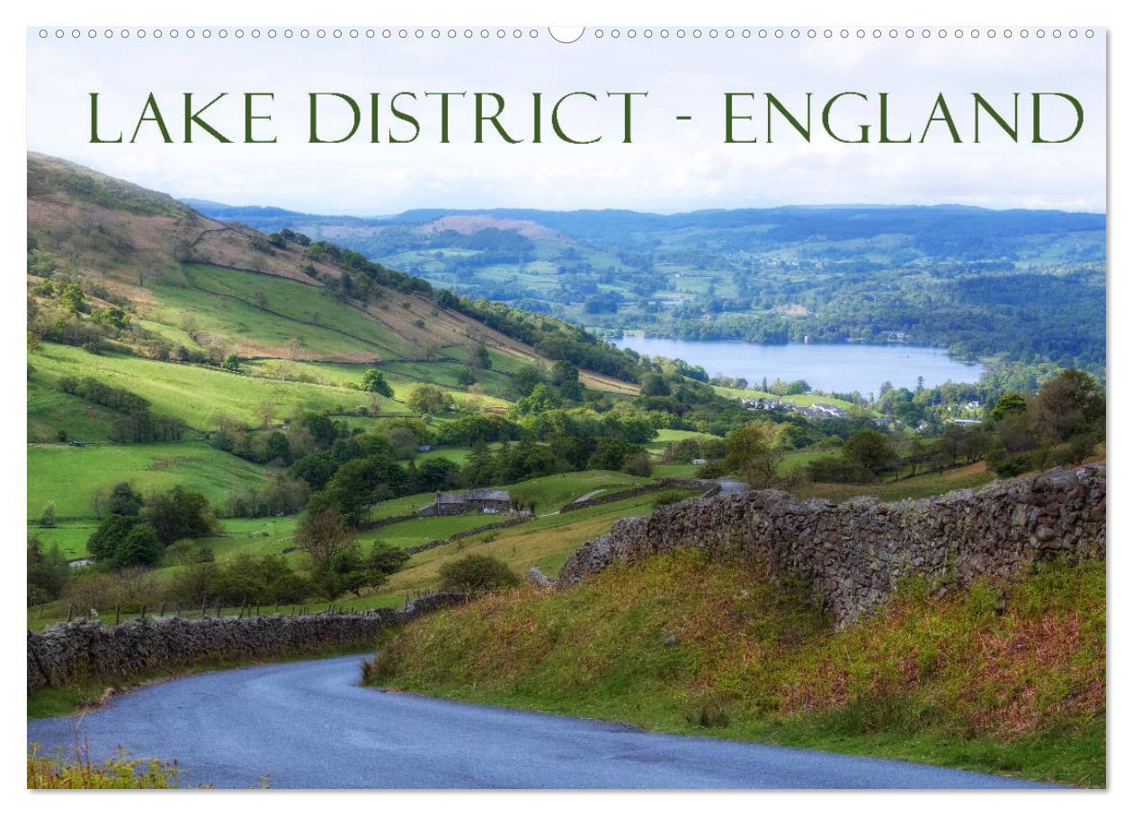 Cover: 9783435458660 | Lake District England (Wandkalender 2025 DIN A2 quer), CALVENDO...