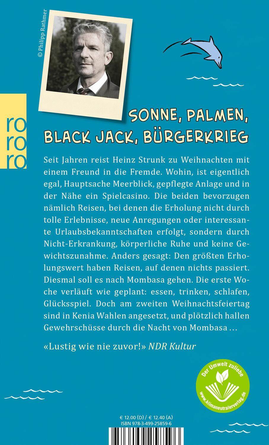 Rückseite: 9783499258596 | Heinz Strunk in Afrika | Heinz Strunk | Taschenbuch | Deutsch | 2012