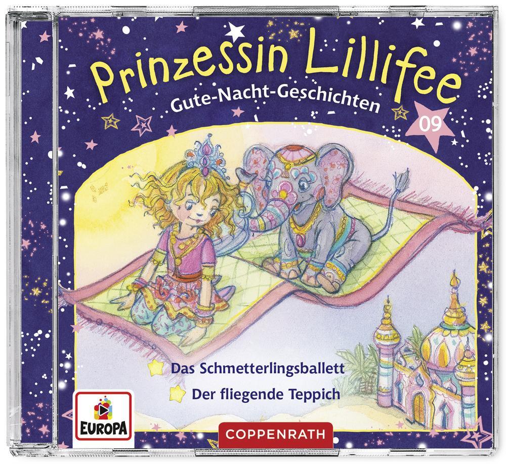 Cover: 4050003721040 | Prinzessin Lillifee - Gute-Nacht-Geschichten (CD 9) | Finsterbusch