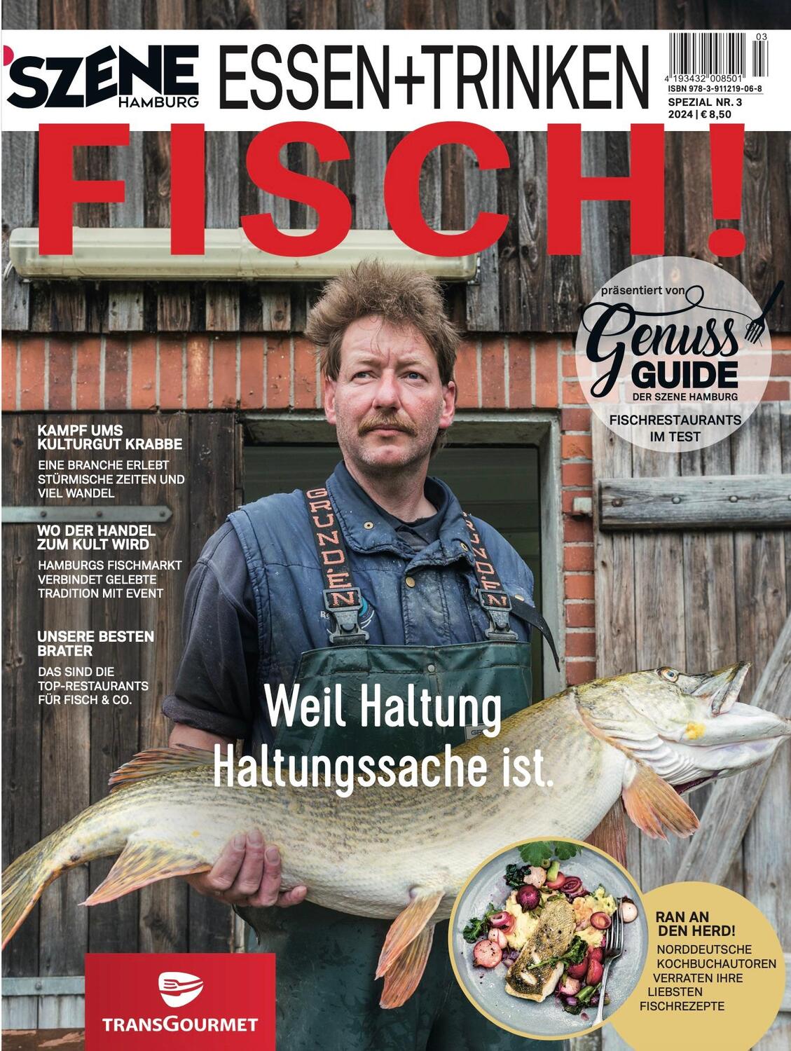 Cover: 9783911219068 | SZENE HAMBURG ESSEN + TRINKEN FISCH 2024/2025 | GmbH | Taschenbuch