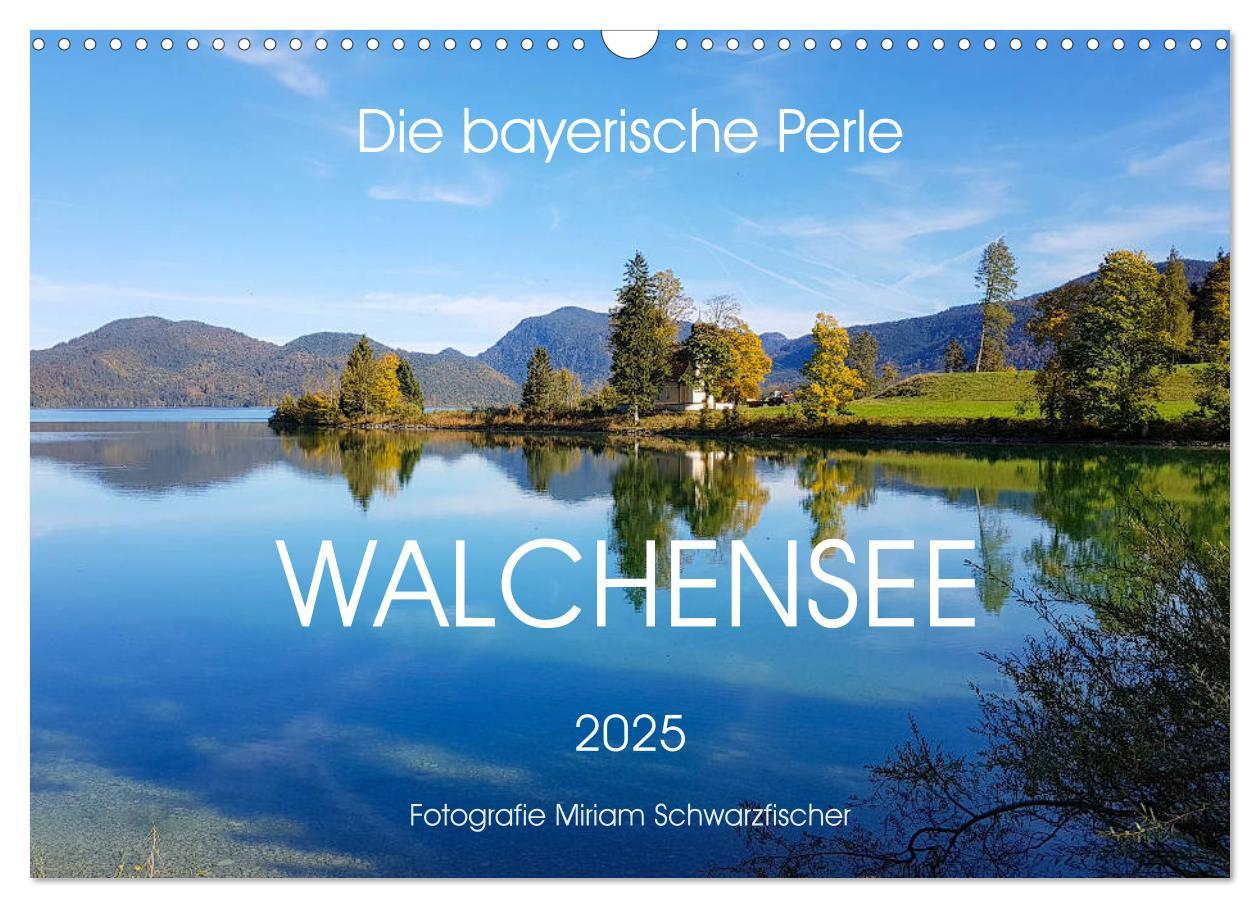 Cover: 9783435180295 | Walchensee (Wandkalender 2025 DIN A3 quer), CALVENDO Monatskalender