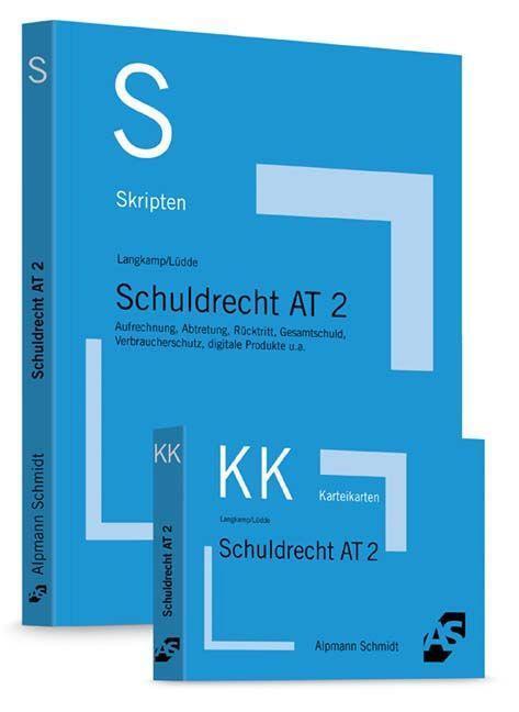 Cover: 9783867525077 | Paket Langkamp, Skript Schuldrecht AT 2 + Lamgkamp, Karteikarten...