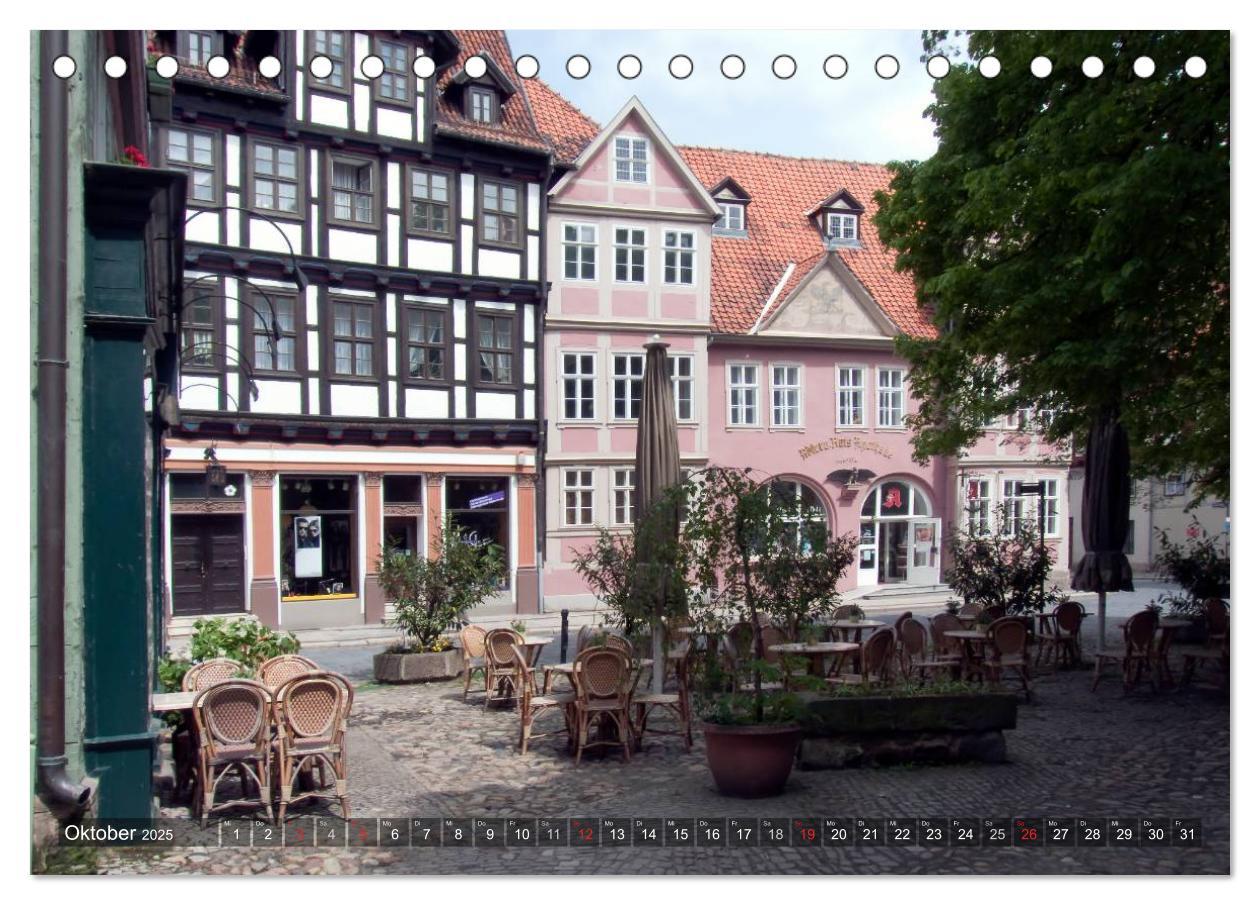 Bild: 9783435727834 | Malerisches Quedlinburg (Tischkalender 2025 DIN A5 quer), CALVENDO...