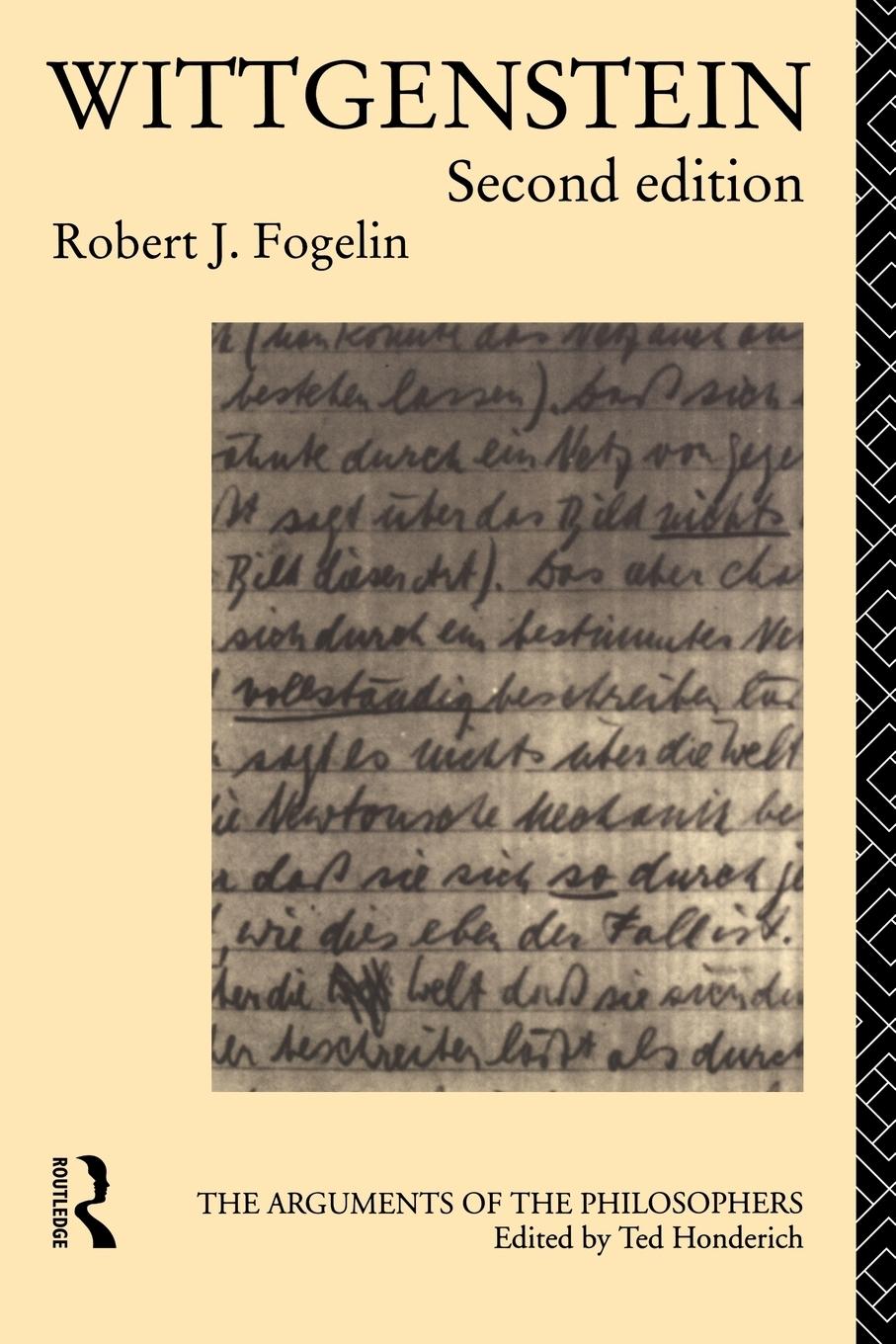 Cover: 9780415119443 | Wittgenstein | Robert J. Fogelin | Taschenbuch | Englisch | 1987