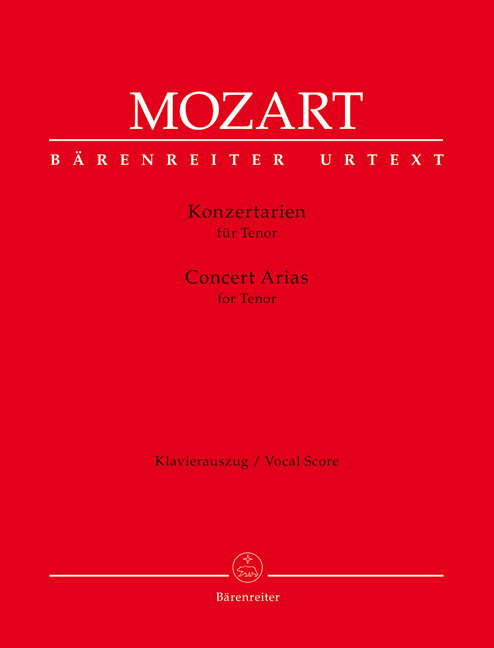 Cover: 9790006541331 | Konzertarien für Tenor | Wolfgang Amadeus Mozart | Buch | Buch | 2014