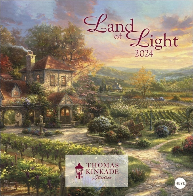 Cover: 9783756400768 | Land of Light Broschurkalender 2024. Kunstvoller Wandkalender mit...