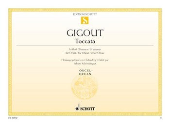 Cover: 9790001122030 | Toccata h-Moll | Orgel., Edition Schott Einzelausgabe | Eugène Gigout