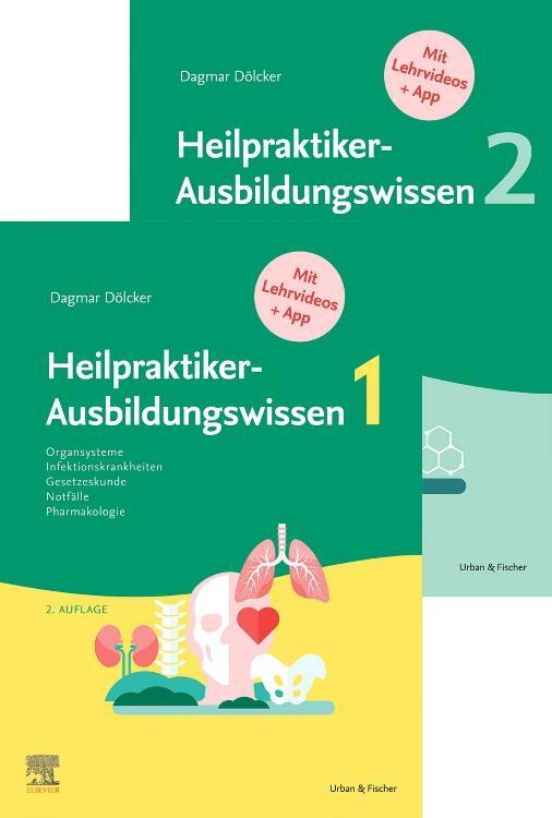 Cover: 9783437587313 | Dölcker, Set Heilpraktiker Ausbildungwissen Bd. 1 und 2 | Dölcker