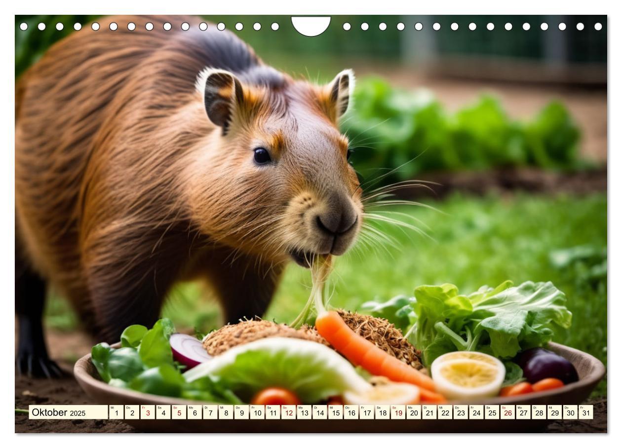 Bild: 9783457143759 | Capybaras - Wasserschweine die Herren der Gräser (Wandkalender 2025...