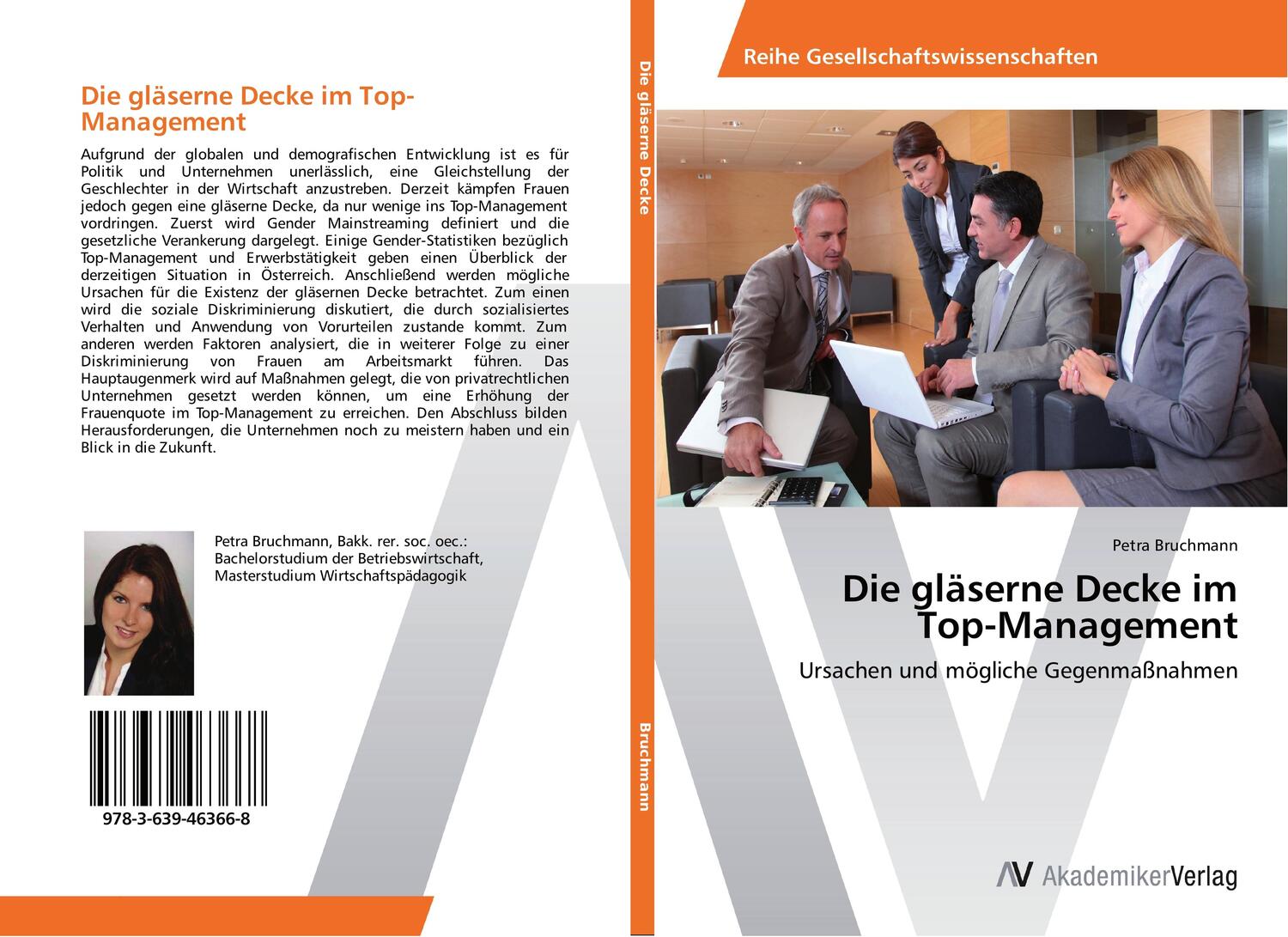 Cover: 9783639463668 | Die gläserne Decke im Top-Management | Petra Bruchmann | Taschenbuch