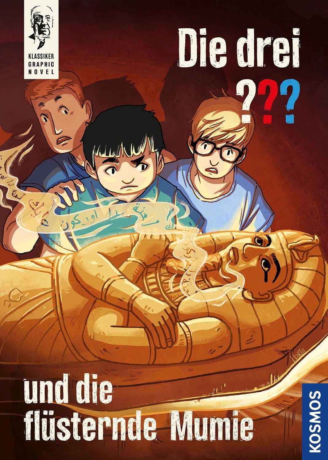 Cover: 9783440172483 | Die drei ??? und die flüsternde Mumie | Klassiker-Graphic Novel | Buch