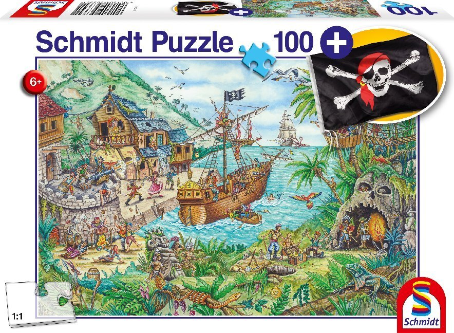 Cover: 4001504563301 | Piraten (Kinderpuzzle) | Mit Flagge | Spiel | In Spielebox | 2019