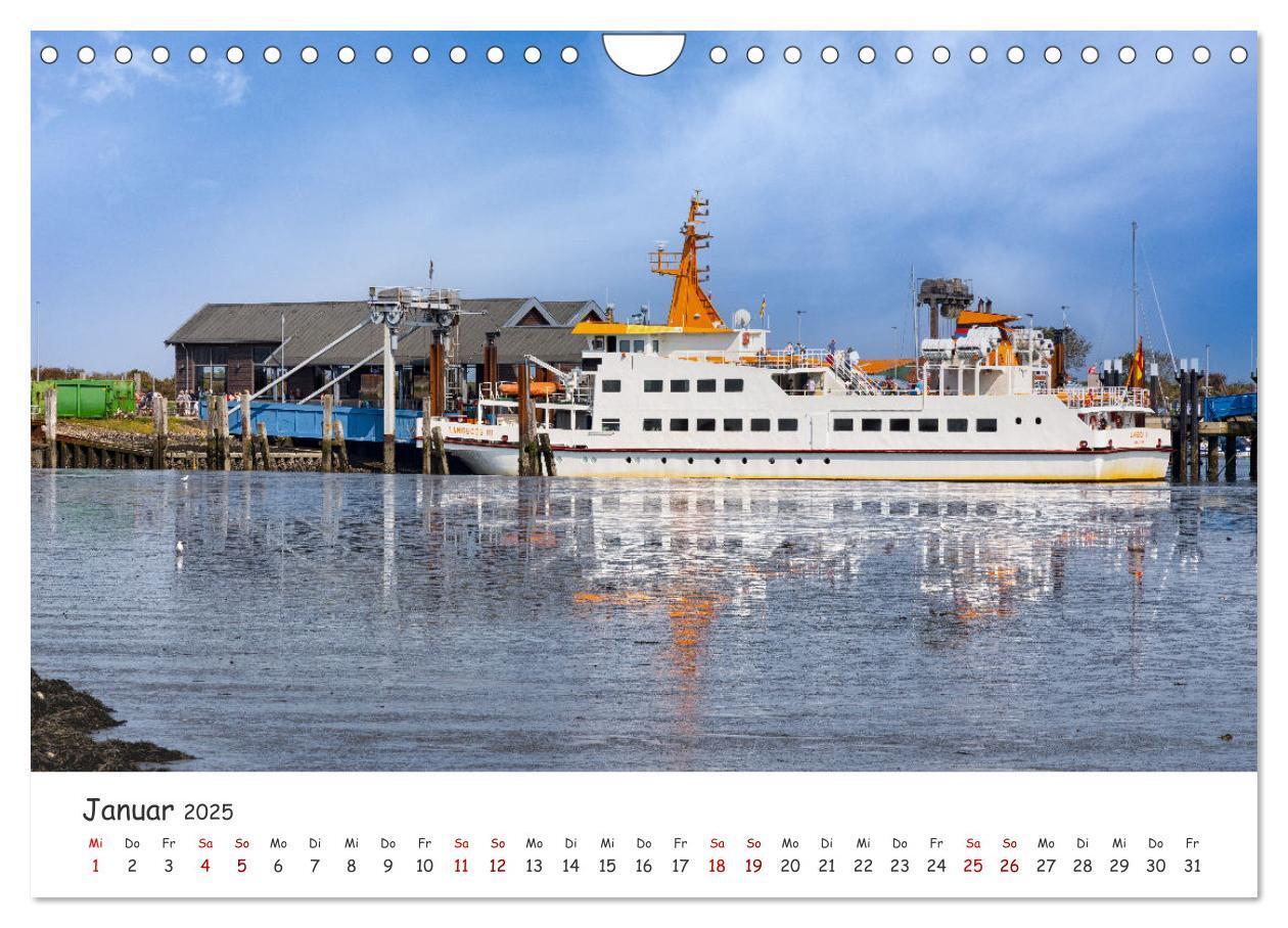 Bild: 9783435029297 | Sehnsuchtinsel Langeoog (Wandkalender 2025 DIN A4 quer), CALVENDO...