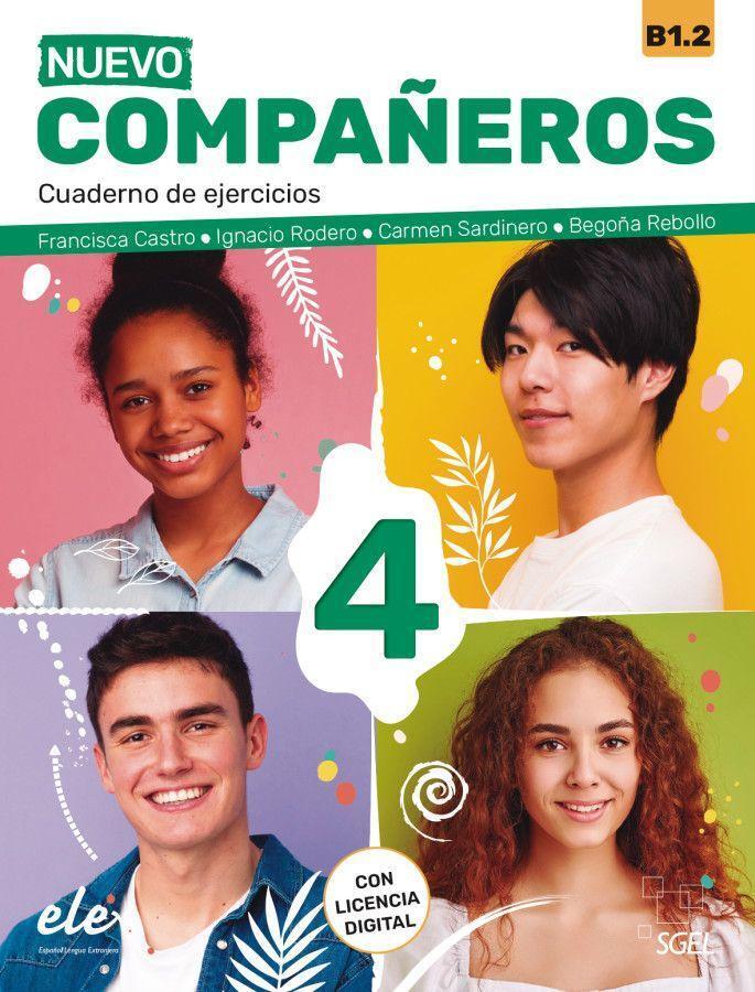 Cover: 9783196745023 | Nuevo Compañeros 4. Cuaderno de ejercicios + Code | Castro (u. a.)