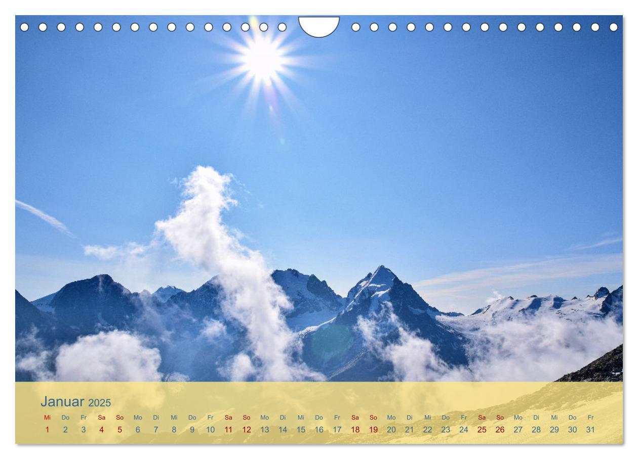 Bild: 9783435107247 | Oberengadin - Berge, Seen und Licht (Wandkalender 2025 DIN A4...