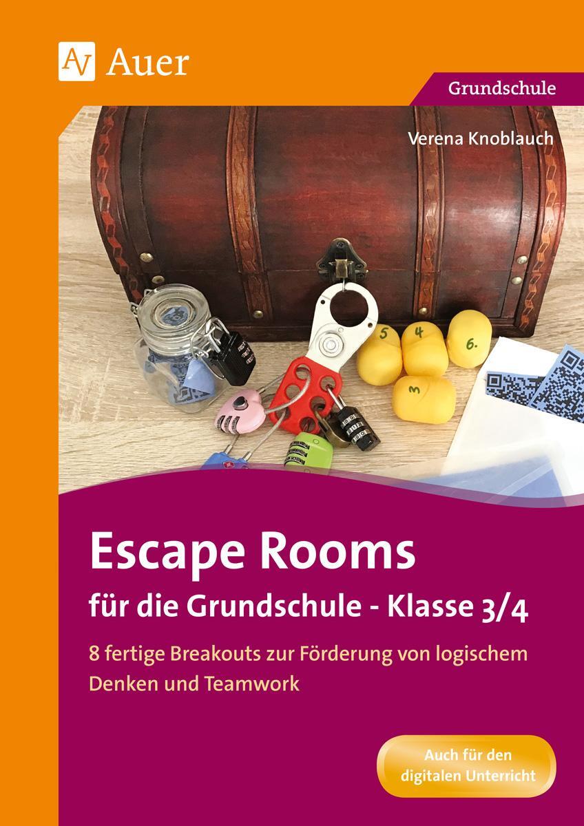 Cover: 9783403084358 | Escape Rooms für die Grundschule - Klasse 3/4 | Verena Knoblauch