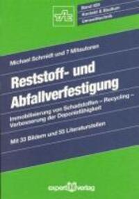 Cover: 9783816910930 | Reststoffverfestigung und Abfallverfestigung | Michael Schmidt | Buch