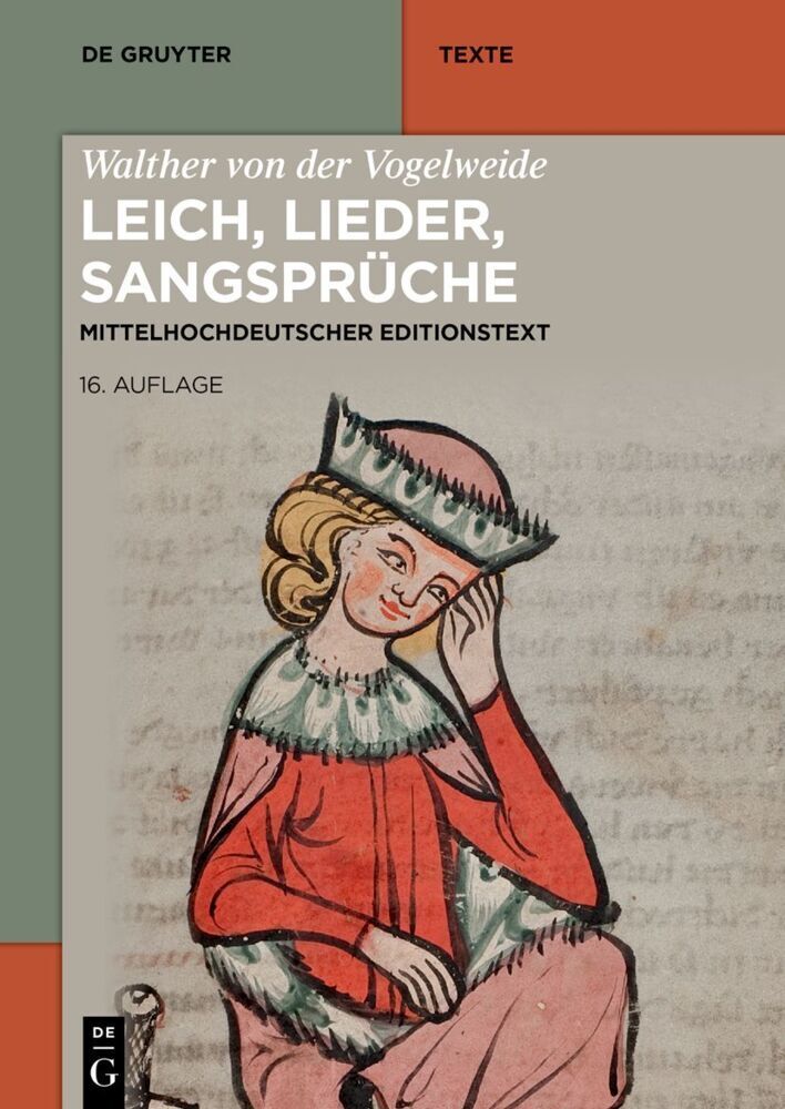 Cover: 9783110798739 | Walther von der Vogelweide: Leich, Lieder, Sangsprüche | Taschenbuch