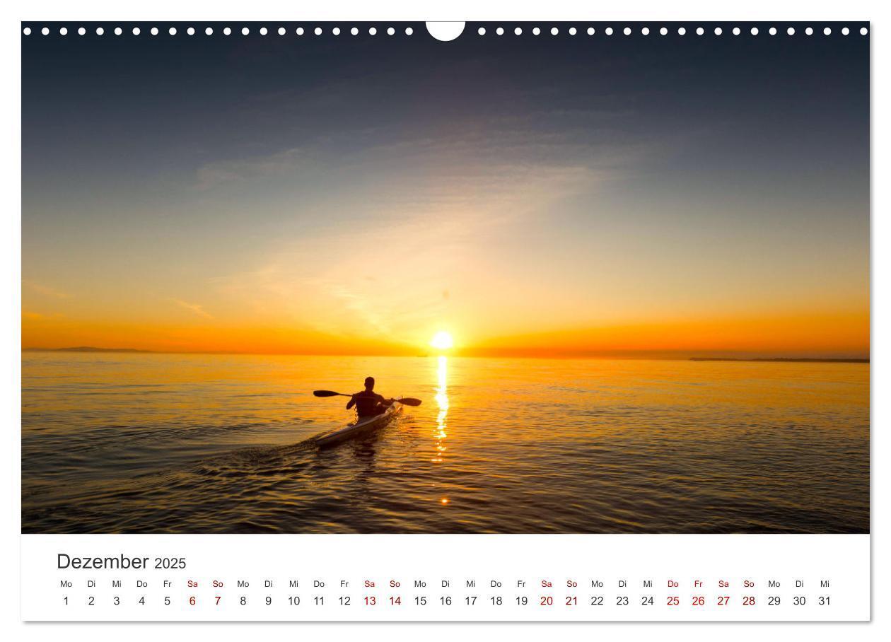 Bild: 9783383937972 | Kajak - Ruhige Gewässer (Wandkalender 2025 DIN A3 quer), CALVENDO...