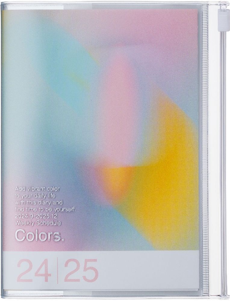 Cover: 4550045127737 | MARK'S 2024/2025 Taschenkalender A6 vertikal, Gradient, Pink | Inc