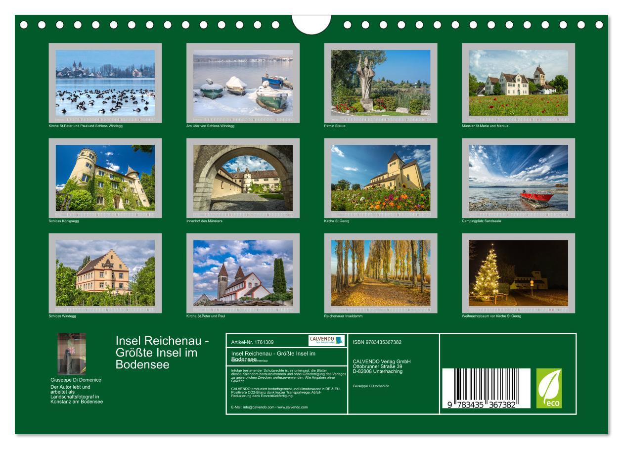 Bild: 9783435367382 | Insel Reichenau - Größte Insel im Bodensee (Wandkalender 2025 DIN...