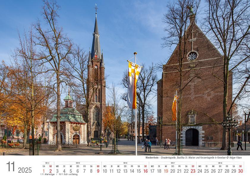 Bild: 9783965352094 | Niederrhein 2025 Bildkalender A4 Spiralbindung | Holger Klaes | 2025