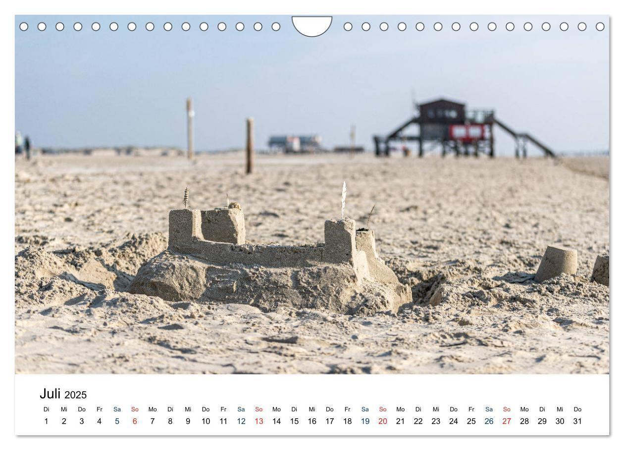 Bild: 9783435150427 | Unterwegs in Nordfriesland (Wandkalender 2025 DIN A4 quer),...